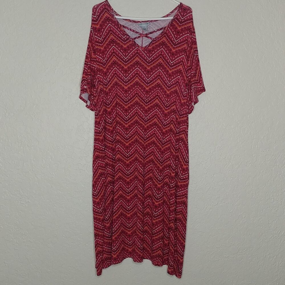 Catherines‎ Multicolored Dress Size 2X